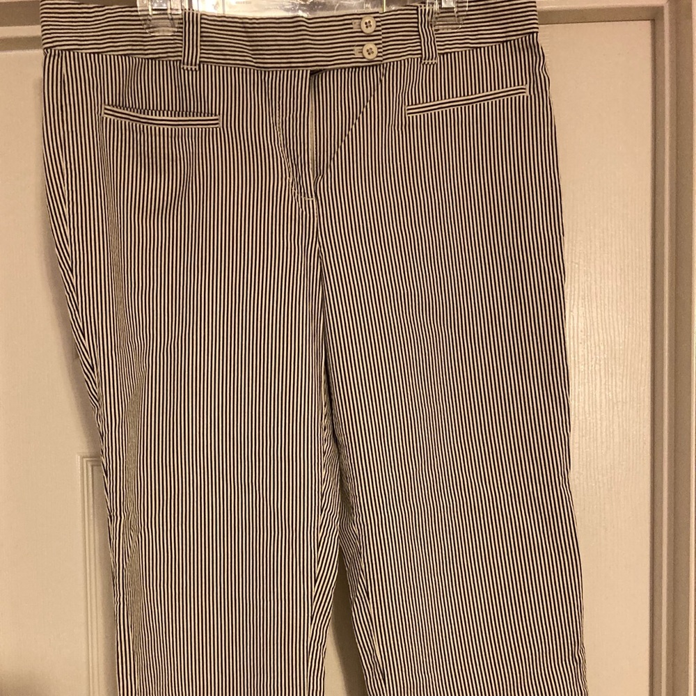 *Donated* Loft striped crop pants
